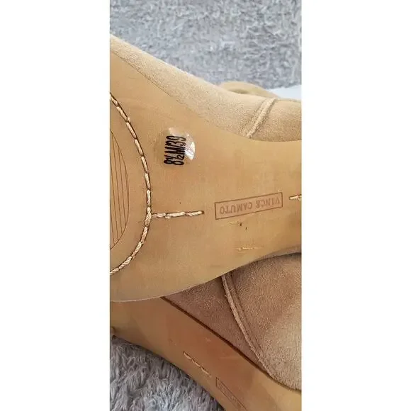 New Vince‎ Camuto VC-SONBELA Slouch Stiletto Pointed Toe Boots Sz 8.5 EU 39 - Picture 4 of 9